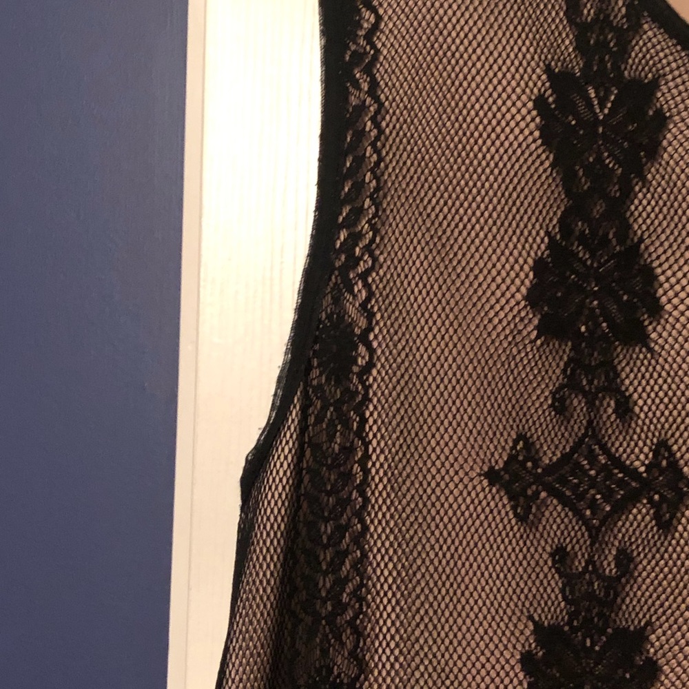 Vintage lined lace top and skirt - Picture 6 of 7